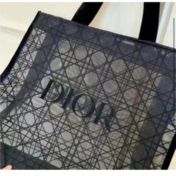 Christian Dior Mesh Beauty Tote - Picture 3 of 4